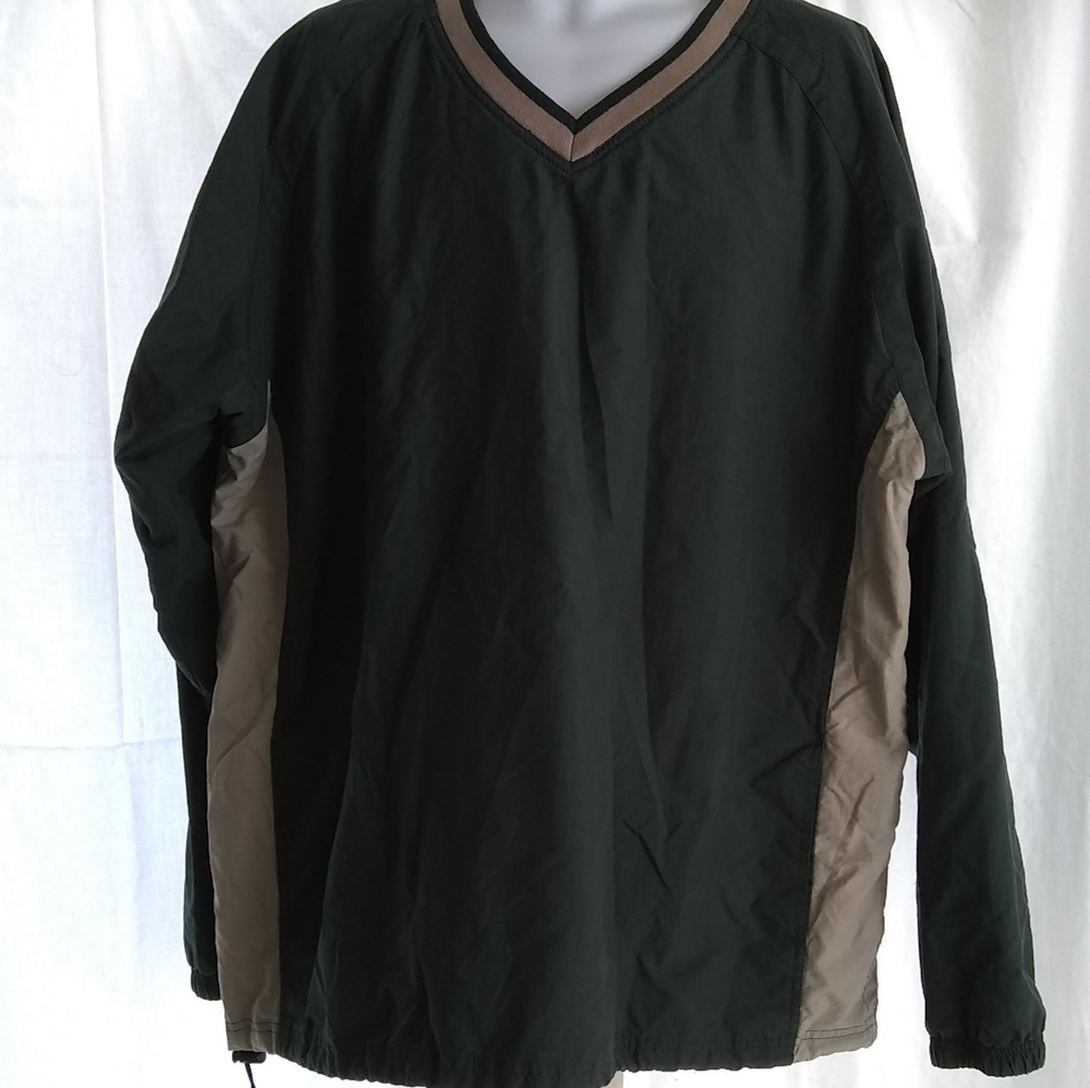 Cabelas Men's Pullover Windbreaker Golf Jacket Lin